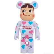 🐻 4 DESIGN (CLASSIC) Standard ABS Material Milky Peko Chan 400% Bearbrick Collectable Figure