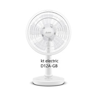 MITSUBISHI พัดลมตั้งโต๊ะ 12 นิ้ว รุ่น D12A-GB (เดิม D12-GZ) - รับประกันมอเตอร์ 5ปี อะไหล่ภายในเครื่อ