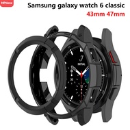 Case for Samsung Galaxy Watch 6 Classic 43mm 47mm Protective TPU Cover for Samsung Galaxy Watch 6 Cl