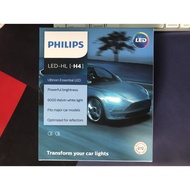 Philips Ultinon Essential LED For Projector H4 White Headlight 1450LM Car