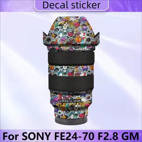 For Sony FE 24-70mm F2.8 GM Lens Body Sticker Protective Skin Decal Vinyl Wrap Film Anti-Scratch Pro