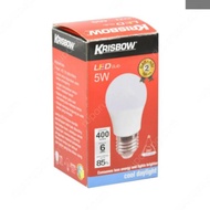 Krisbow 5 watt led bulb 1 pcs