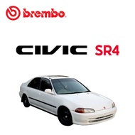 BREMBO Front Brake Discs (2pcs) - H/D Civic SR4 SO4