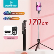 《529》DoomHot Gậy Chụp Hình Tự Sướng Gậy Tự Sướng 1.7M Gậy Chụp Ảnh đa năng Tự Sướng Bluetooth Điều K