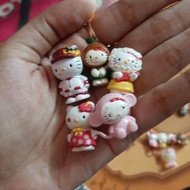 Hello Kitty sanrio figure pinkmonkey, Hello Kitty flower clothes etc.