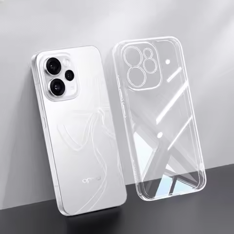 For Oppo Reno15 Pro Transparent TPU Phone Case for Reno 15 15pro Reno15Pro Clear Silicone Soft Cover