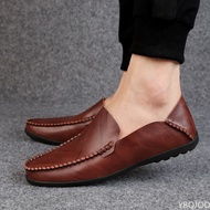酱HOTMen Loafers รองเท้าหนังแท้ Slip-On รองเท้าผ้าใบชายแบรนด์หรูชายฤดูใบไม้ผลิ Loafers Mocassin Zapatos Hombre1021