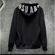 Jacket felt black hat buckle with dsquared2 printed on the hat sweatshirt