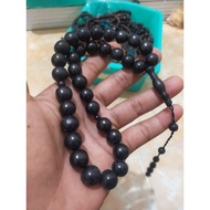 HITAM Black kokka tasbih 33/jumbo tasbih/premium tasbih 12mm