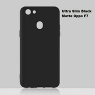 Case Oppo F7/Oppo F7 Pro Blackmatte Casing Softcase Soft Case Silicone Cesing Case