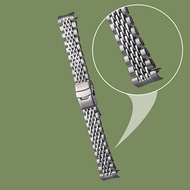 22mm Solid Steel Watch Strap Modified Watchband Belt for SKX007 SKX009 SKX173 Watch Upgrade Part