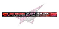Stiker List Aquarium Green Arwana Area Goldn Red Silver Banjar Red Super Red Super Red Black Brazil 
