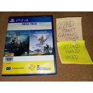 PS4 MEGA PACK GOD OF WAR 4 + HORIZON ZERO DAWN CE REG. 3