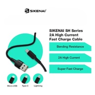 ATLAS SIKENAI SH Siri 2A Kabel Penghantaran Data Pengecasan Super Pantas Semasa (1m)