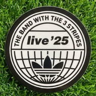 Adidas Live Oasis Sticker 25 size 6x6 cm