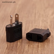 MEILINVREN 2Pcs EU US AU EU US To EU/EU To US Plug Adapter Converter Socket