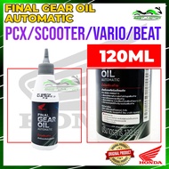 100% ORIGINAL HONDA GEAR OIL YAMALUBE FINAL GEAR OIL PCX / SCOOTER / VARIO / BEAT HONDA ALL MOTOR SC