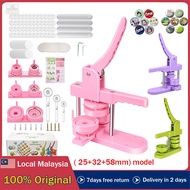 【Local delivery】 Button Badge Maker Machine, Different size mold ,25,32,58mm mold DIY Badge Pin Make