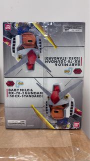 2盒 全新 Bandai 魂限 SD Gundam EX-standard RX-78-2 Baby Milo 猿人 寶寶 高達 BB 模型