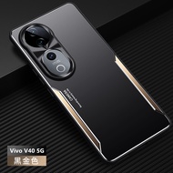 เคส Vivo V40 5G สำหรับ Vivo V40 5G / Vivo V40 Pro 5G【อลูมิเนียมอัลลอยด้าน + TPU + PC เคสโทรศัพท์ กัน