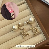 (D171) D Earrings Ori Grade 1:1 Clear Stamping Your Child Is Awesome.