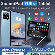 2026 Original Global Edition First Tablet 7 Pro Ultra Mi Pad Android 15 22GB+2TB Snapdragon 8Gen3 11