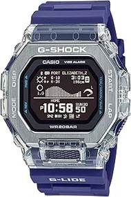 G-Shock G-LIDE GBX-100 Series Digital Blue Resin Watch 50.9mm - GBX100S-2