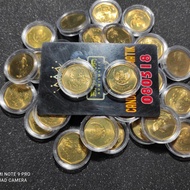 ( Free Capsul )Koin Kuno Indonesia 100 Rupiah Karapan Sapi Tahun 1997