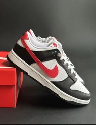 💯全新正品💯Nike Dunk Low 防滑减震耐磨低帮 休闲板鞋黑红白 男女同款