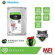 Seagate BarraCuda 3.5-Inch Hard Disk Internal 1TB for PC [ST1000DM010] Free Baseball Cap