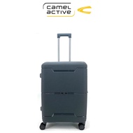 camel active Men/Women Cabin Luggage 24 inch TSA Expandable Polypropene [Blue/Grey/Black] (51360924)