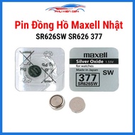 Pin đồng hồ 377 SR626SW SR626 Maxell Nhật