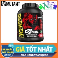 Iso Surge Mutant 5LBS 71 servings Banana Cream flavor - Pure muscle building milk helps supplement p