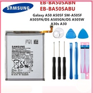 SAMSUNG Original EB-BA505ABN EB-BA505ABU แบตเตอรี่4000MAh สำหรับ SAMSUNG Galaxy A50 A505F SM-A505F A