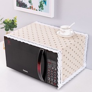 Nordic Style Oven Anti-dust Cover Microwave Oven Cover Anti-dust Cover Oil-proof Cloth Cover Towel