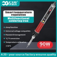 90W Electric soldering iron temperature 80-500 C voltage AC85-260V sleep function LED soldering pen 