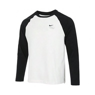 เสื้อแขนยาวกีฬา Nike Dry Fit ขนาดใหญ่ สำหรับเด็กผู้ชาย ปี 2024, สีเขียว