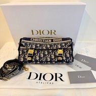 🔥近全新釋出🔥Dior Diorcamp 小型郵差包 熱門經典老花✨