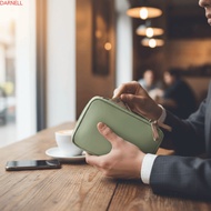 DARNELL Travel Wallet, Water Resistant Solid Color Passport Bag, Fashion Hand-held Style Nylon Mater