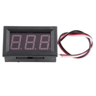 [Fast Ship] 0.56" 3 Wire Digital LED Voltmeter Voltage Meter Panel with Reverse Protection DC0-100V 