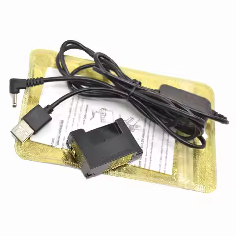 ACK-DC80 Power Bank 5V-8V Step-UP USB Cable+DR-80 DC Coupler NB-10L Dummy Battery For Canon SX40HS S