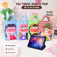 HIJAU MERAH Bag tablet Character Case Xiaomi Redmi Pad 2 11" 2025 / Pad SE 11 Inch 2023 Red Greenbir