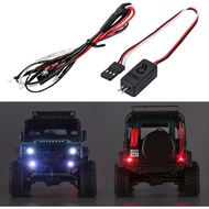 INJORA LED Lights Kit Headlight Taillight with Controller Switch for TRX4M 1/18 RC Upgrade