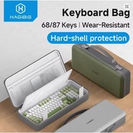 HAGIBIS KEYBOARD PORTABLE CARRYING CASE 68 and 87 KEYS EVA TRAVEL POUCH ELECTRONIC ORGANIZER TRAVEL 