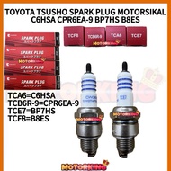 TOYOTA TSUSHO SPARK PLUG MOTORSIKAL SPARK PLUG JAPAN C6HSA CPR6EA-9 BP7HS B8ES PLUG