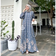Eid Dress Azerbaijan Rayon Nursing Dress Long Sleeve Balloon Thick Cool Comfortable Cheap