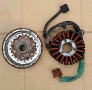 Acg Starter Stator Comp Flywheel Magnet Spul Beat Esp K81/Beat Eco/Beat Street (Original Copotan)