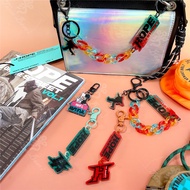 Keychain BT JHOPE OnTheStreet JUNGKOOK GOLDEN Acrylic KeyRing V LAYOVER Keychain AgustD Jack in the 