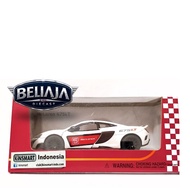 DIE CAST KINSMART McLAREN 675LT WHITE