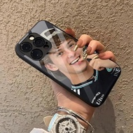 kimi antonelli f1 02 Glass Phone Case For iPhone 17 16 Pro Max 17Air 15 Pro Max 14 13 12 11 phone Co